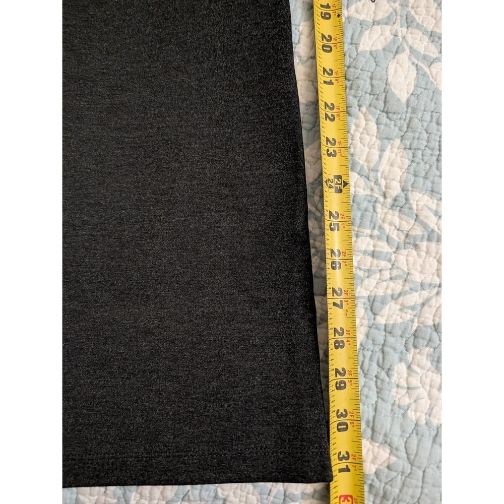 Betabrand Classic DPYP Dress Pant Yoga Pant Straight Leg Charcoal Gray Small NEW - Picture 12 of 12
